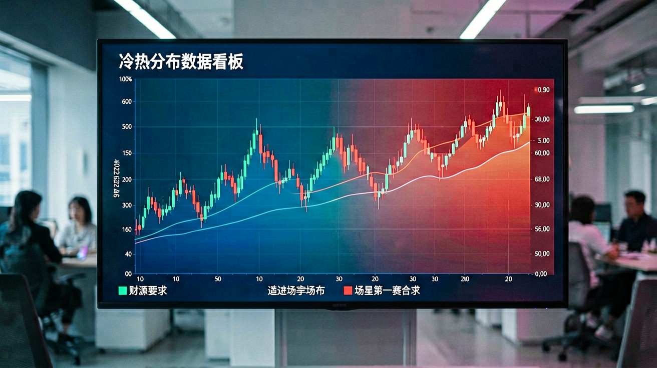 冷热分布数据看板