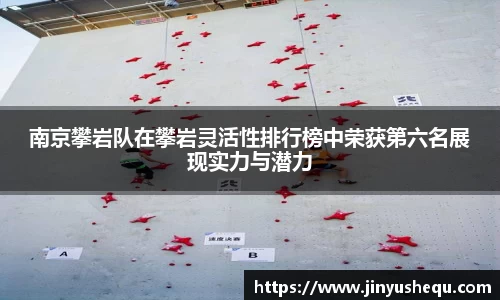 南京攀岩队在攀岩灵活性排行榜中荣获第六名展现实力与潜力